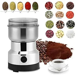 Nima Stainless Steel Electric Grinder NM-8300 | 150W Mini Coffee & Spice Grinder