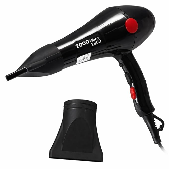 CHOABA Professional Hair Dryer 2800 (2000W) – Black