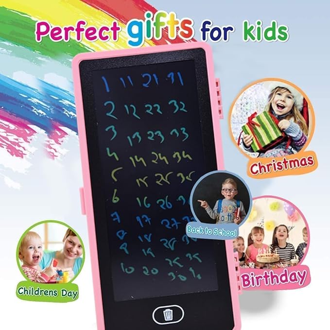 2-in-1 LCD Writing Pad Pencil Box for Kids | Smart Pencil Case with Drawing Tablet