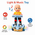 Battery Operated Balance Car Toy for Kids with Light & Music
