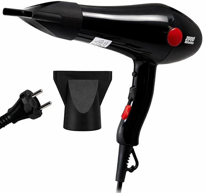 CHOABA Professional Hair Dryer 2800 (2000W) – Black