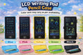 2-in-1 LCD Writing Pad Pencil Box for Kids | Smart Pencil Case with Drawing Tablet
