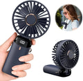 Mini Portable Fan – Rechargeable Handheld Fan with Display
