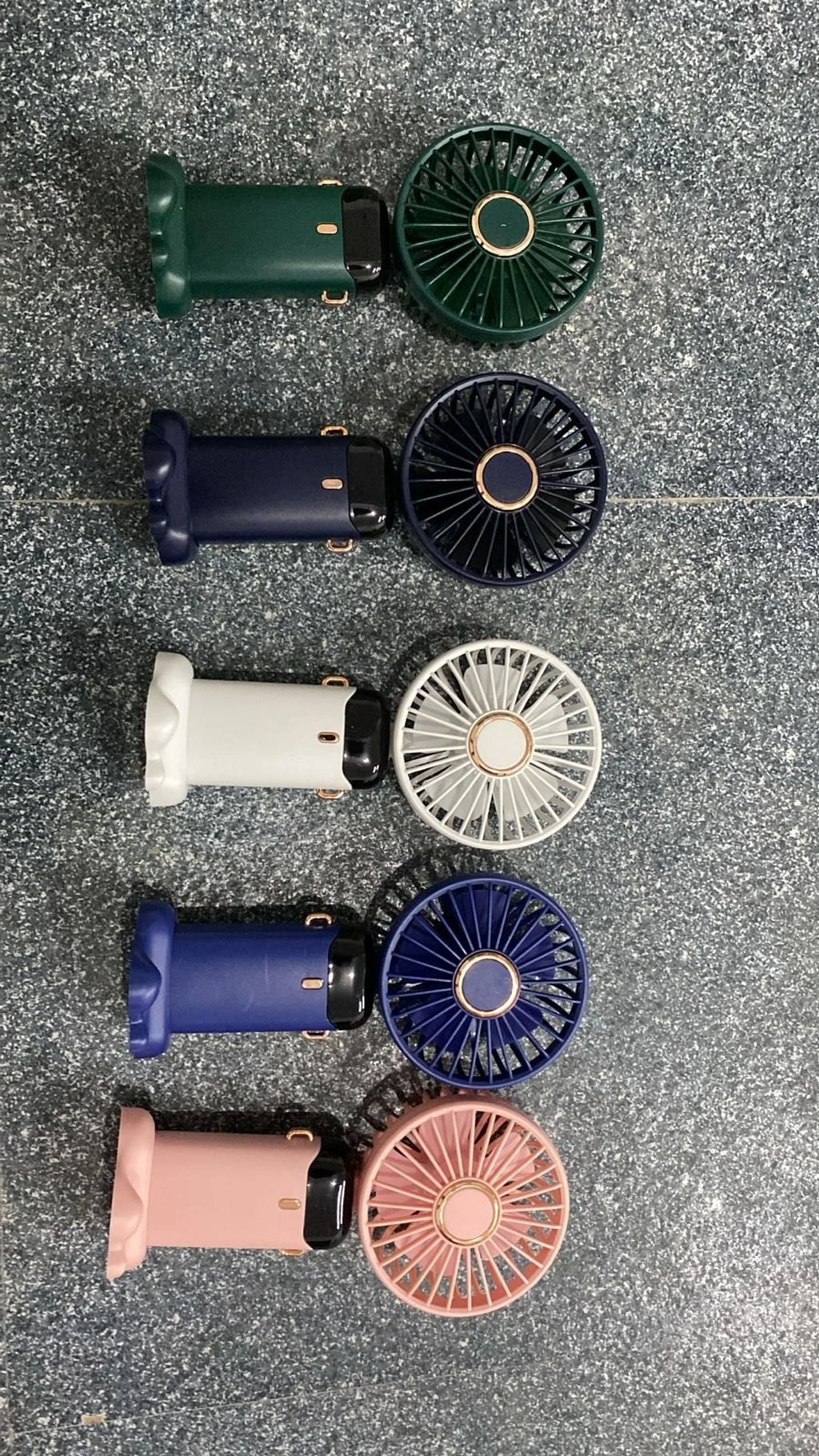Mini Portable Fan – Rechargeable Handheld Fan with Display