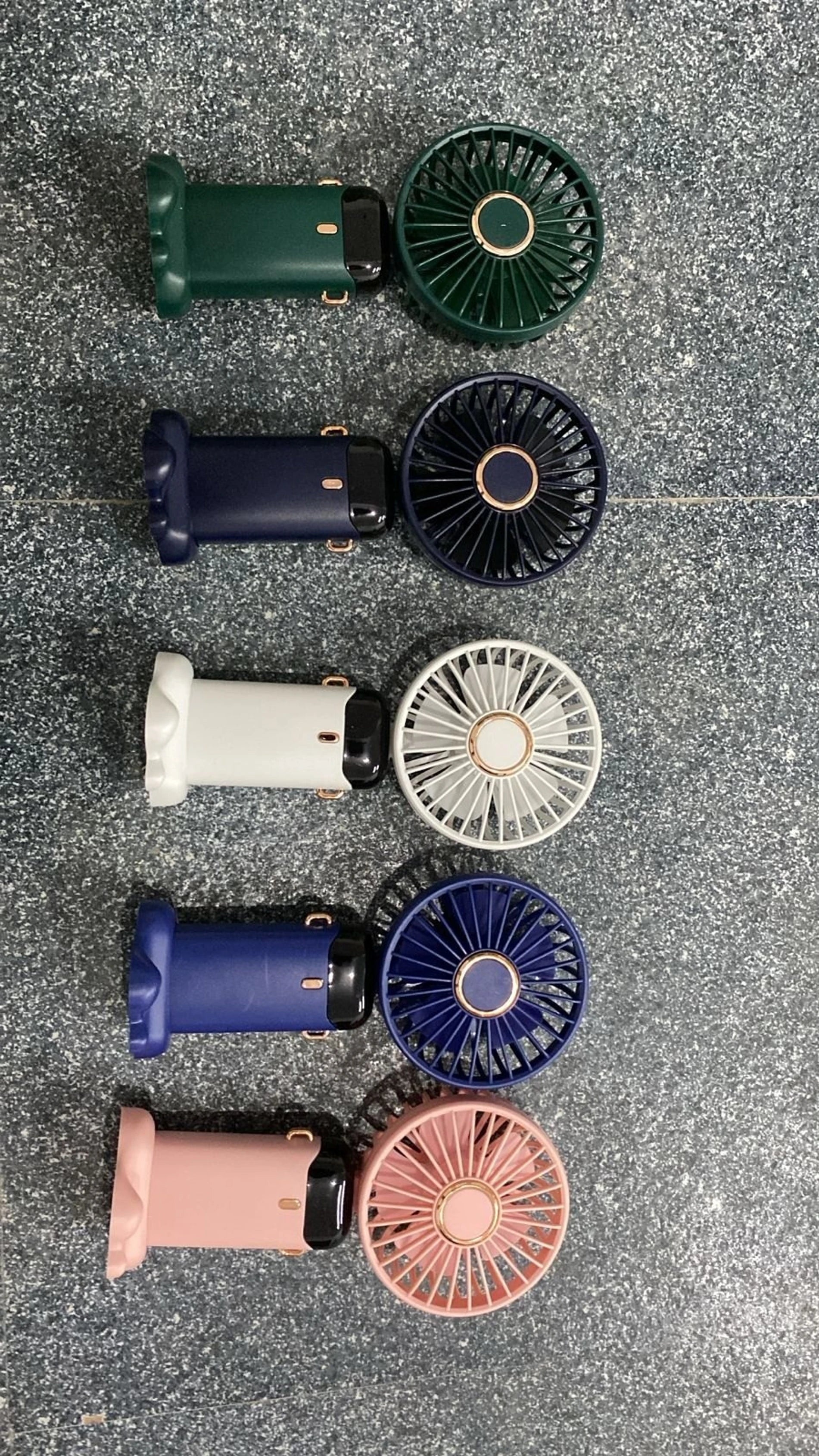 Mini Portable Fan – Rechargeable Handheld Fan with Display