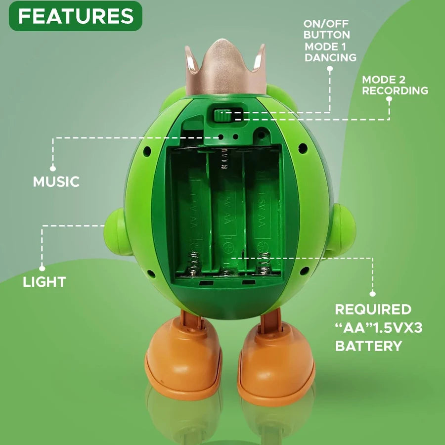 Dancing Watermelon Musical Toy for Kids | Light, Music, Talking & Voice Recording Toy