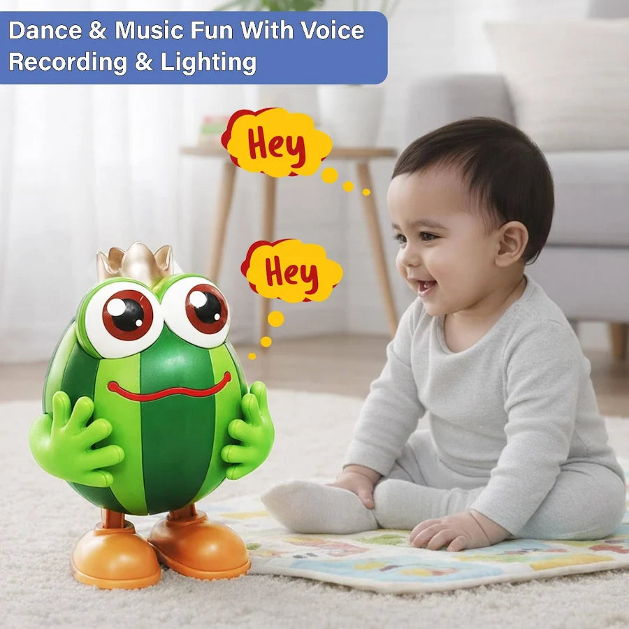 Dancing Watermelon Musical Toy for Kids | Light, Music, Talking & Voice Recording Toy