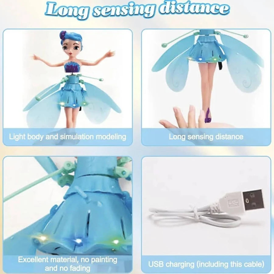Magical Flying Doll Toy with Sensor | Rechargeable Flying Fairy