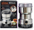 Nima Stainless Steel Electric Grinder NM-8300 | 150W Mini Coffee & Spice Grinder