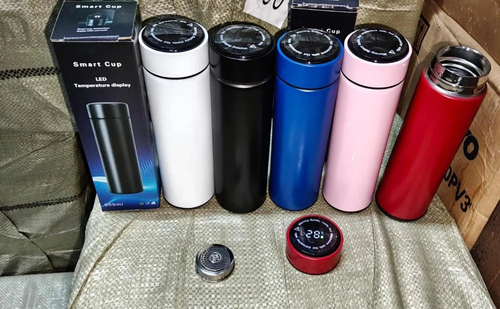Smart Cup LED Temperature Display Water Bottle – 500ml